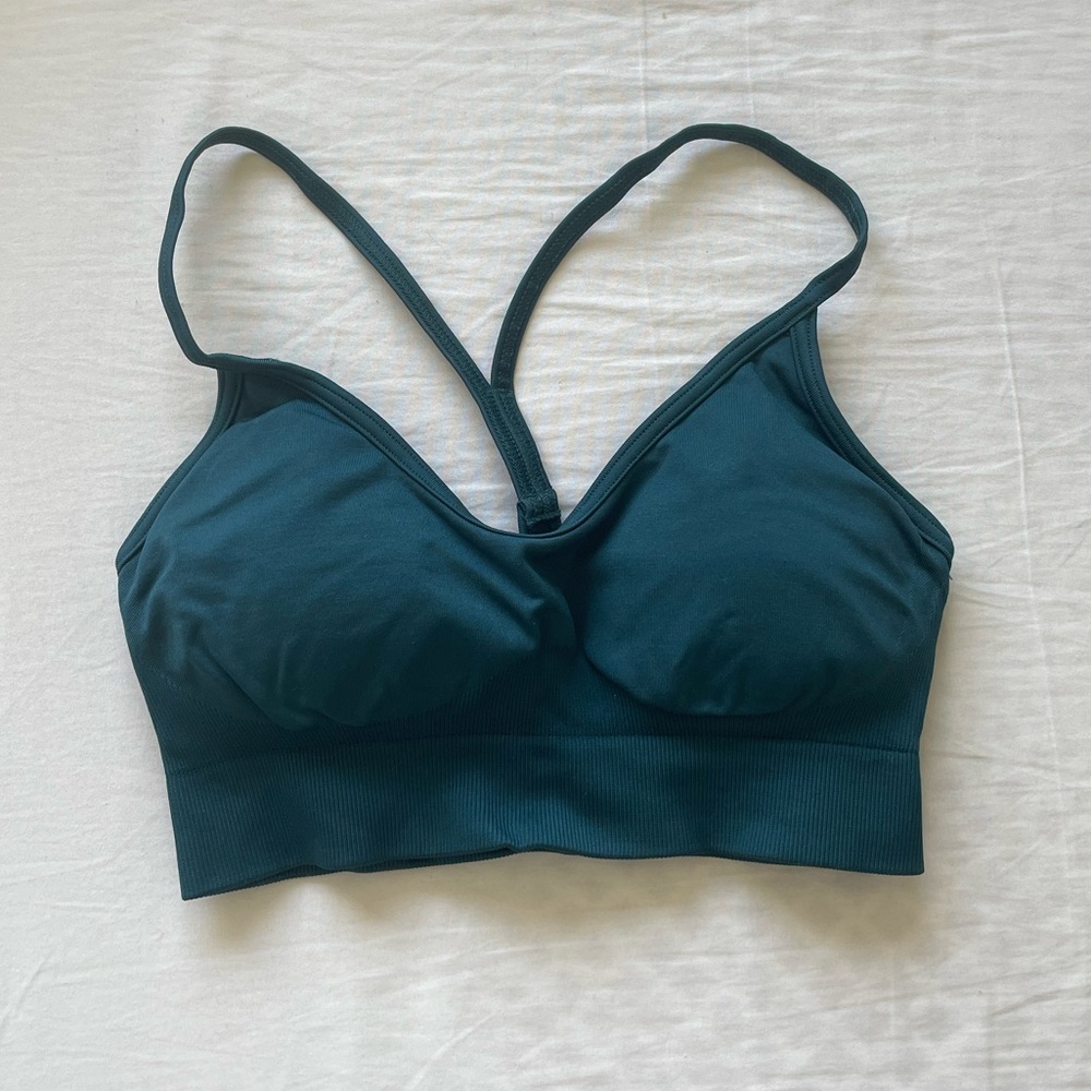 Gymshark Teal Green Padded Sports Bra